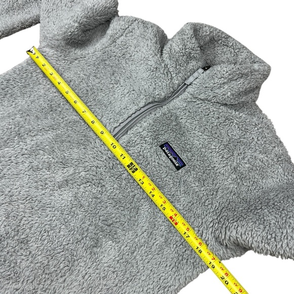 Patagonia Los Gatos 1/4 Zip Women’s Medium Pullover Fleece Jacket Drifter Gray - Picture 11 of 13